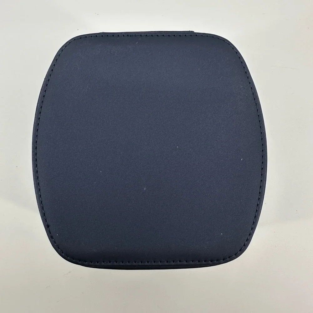 Jacob & Co. Genève Luxury Watch Travel Box - Navy Blue Leather Single Case NEW